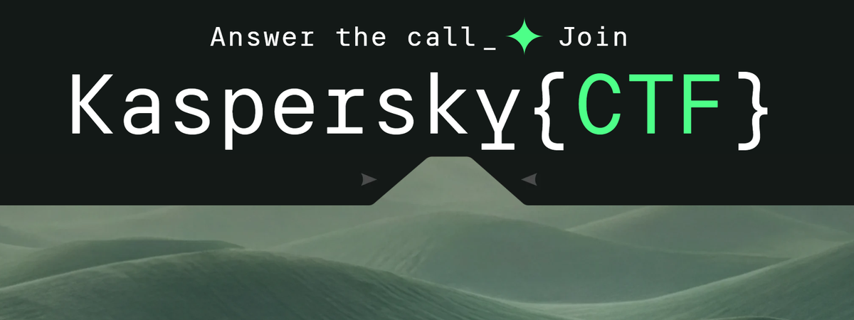 Стартовала регистрация на Kaspersky{CTF} 2026!